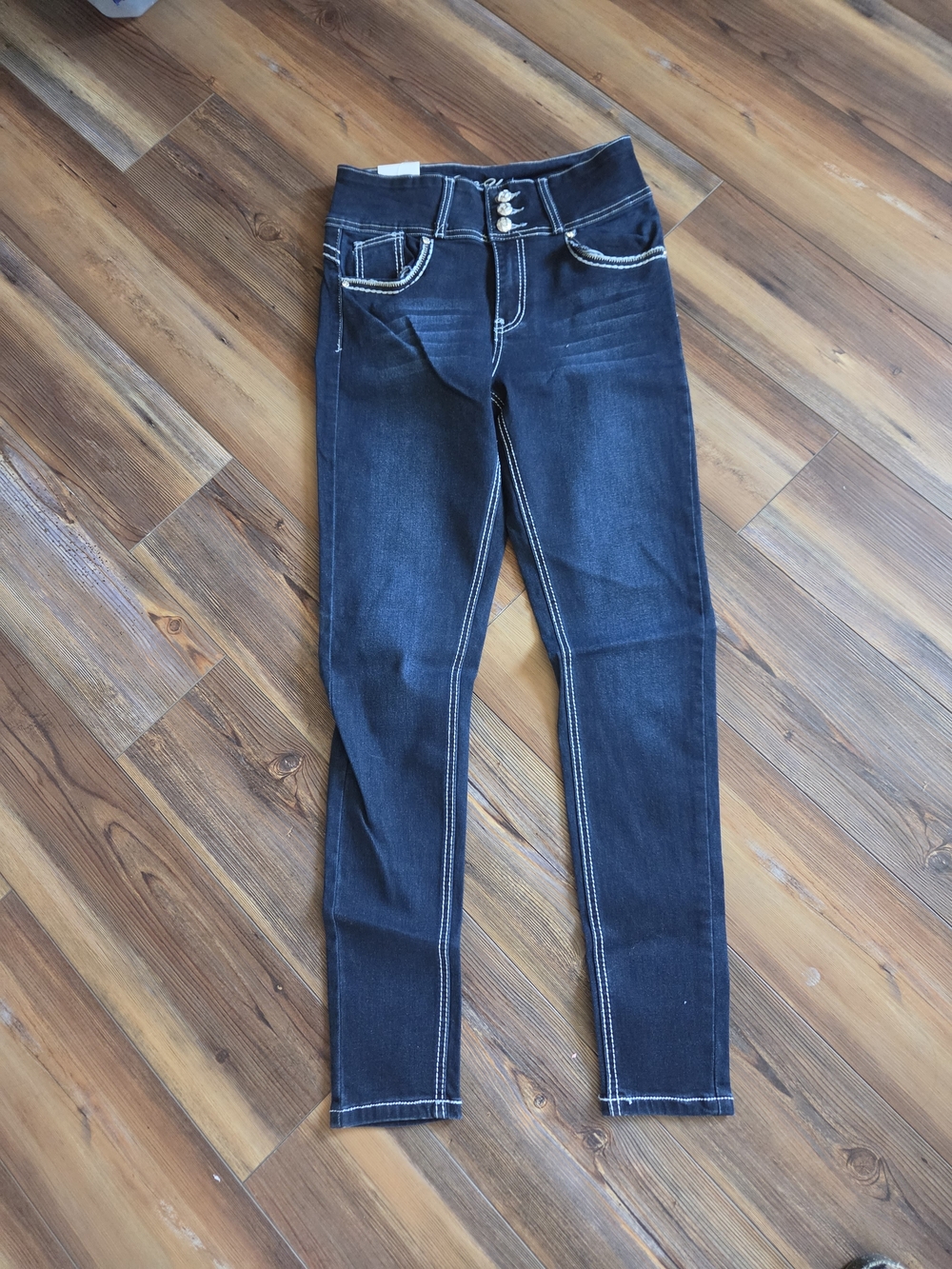 Women’s Dark Blue High-Rise Skinny Jeans Size 5/6 By Love You